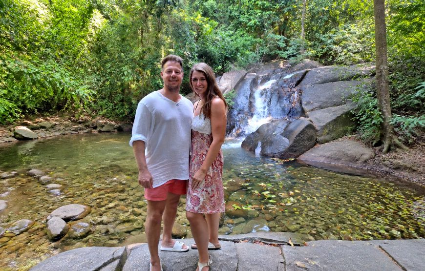 Khao Lak Turtle Conservation, Bamboo Rafting & Waterfall Tour