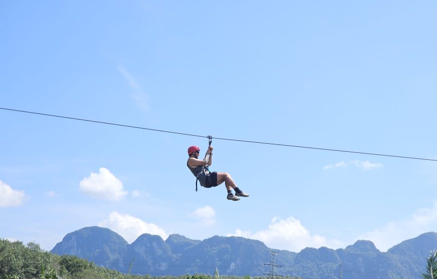 Phang Nga Whitewater Rafting Adventure: Waterfall, Zipline & ATV Options