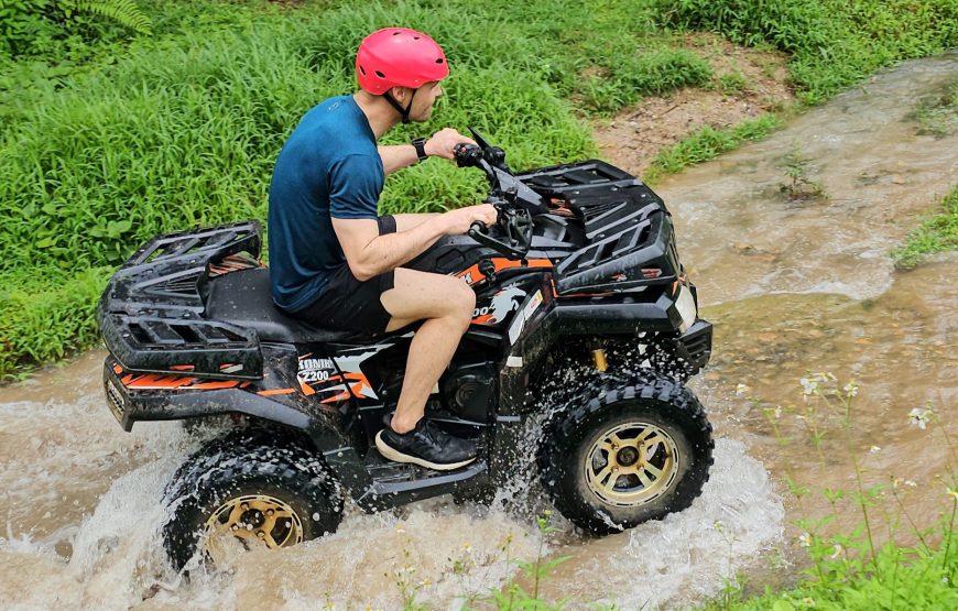 Phang Nga Whitewater Rafting Adventure: Waterfall, Zipline & ATV Options
